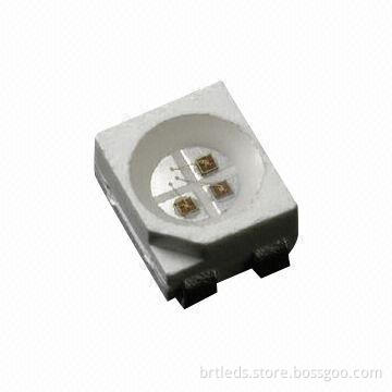 3528 LED, PLCC-4 Package, 200-1200mcd, RGB LED, 2.8 x 3.5 x 1.9mm